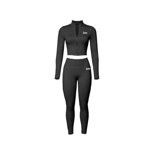 Scalez Black Zip Up