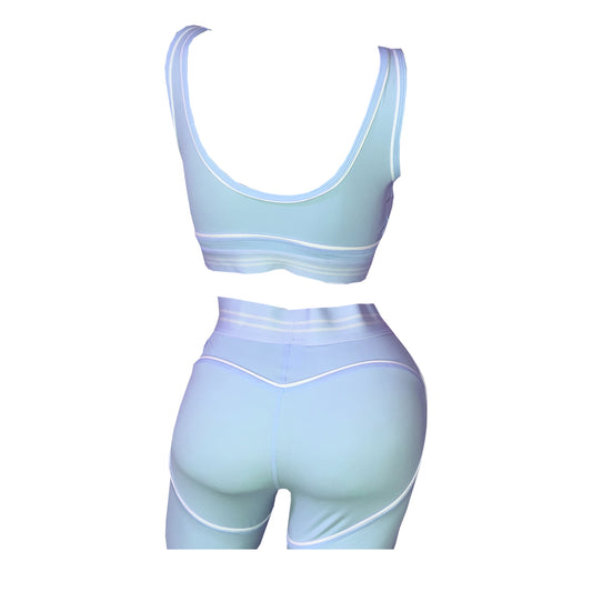 B$C Blue Yoga Set