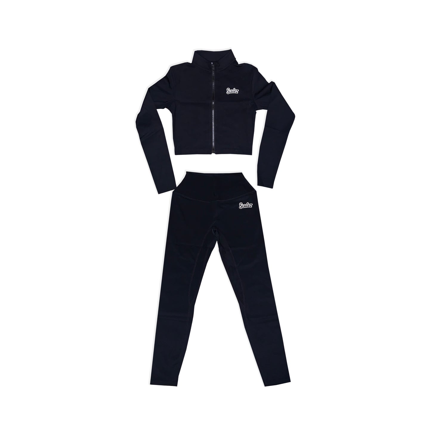Scalez Black Zip Up