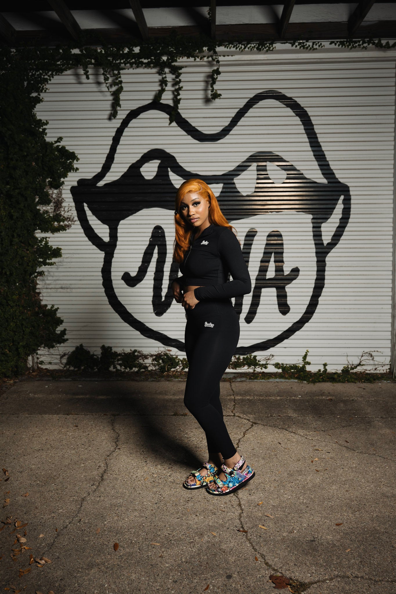 Scalez Black Zip Up